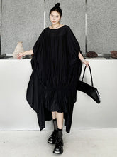 Women's Asymmetric Oversized Draped Dress